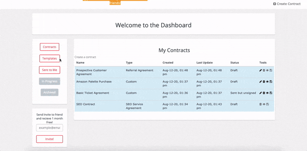 Signuments animated walkthrough